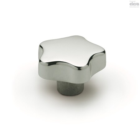 Elesa Lobe knobs, VCM.70-1/2-13-MT VCM. (inch sizes)